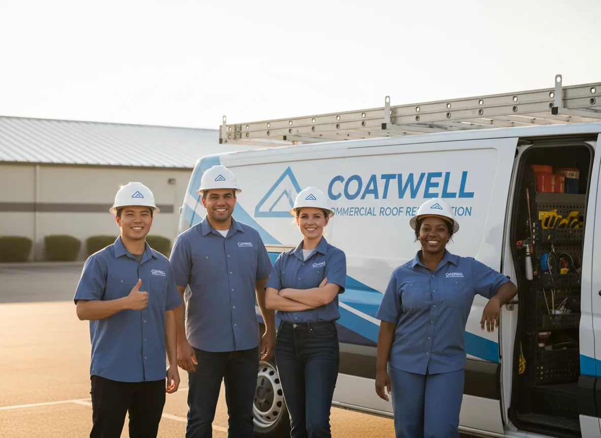 Commercial roof coating company in Lansing, KS